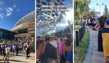 Issues with ticket scanning at Optus Stadium entry gates cause fury among AFL Origin attendees