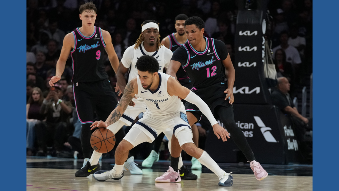 NBA fines Scotty Pippen Jr. and Myron Gardner $35,000 each for scuffle at Grizzlies-Heat game