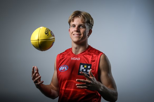 There is more to Suns draftee Zeke Uwland than a blossoming AFL career. 