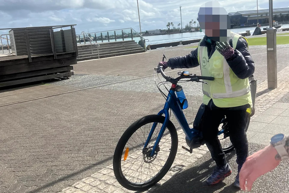 The older woman who confronted Maddi Darcey on the street. 