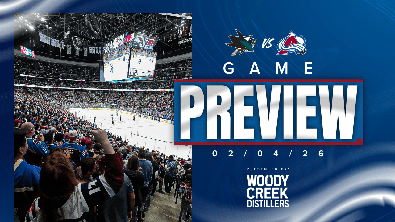 Showdown with San Jose | Colorado Avalanche