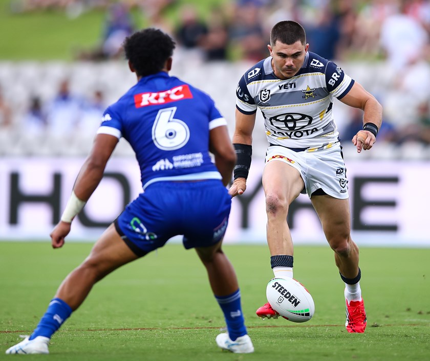 Jake Clifford pulled the strings for the Cowboys in Saturday's win over the Bulldogs.