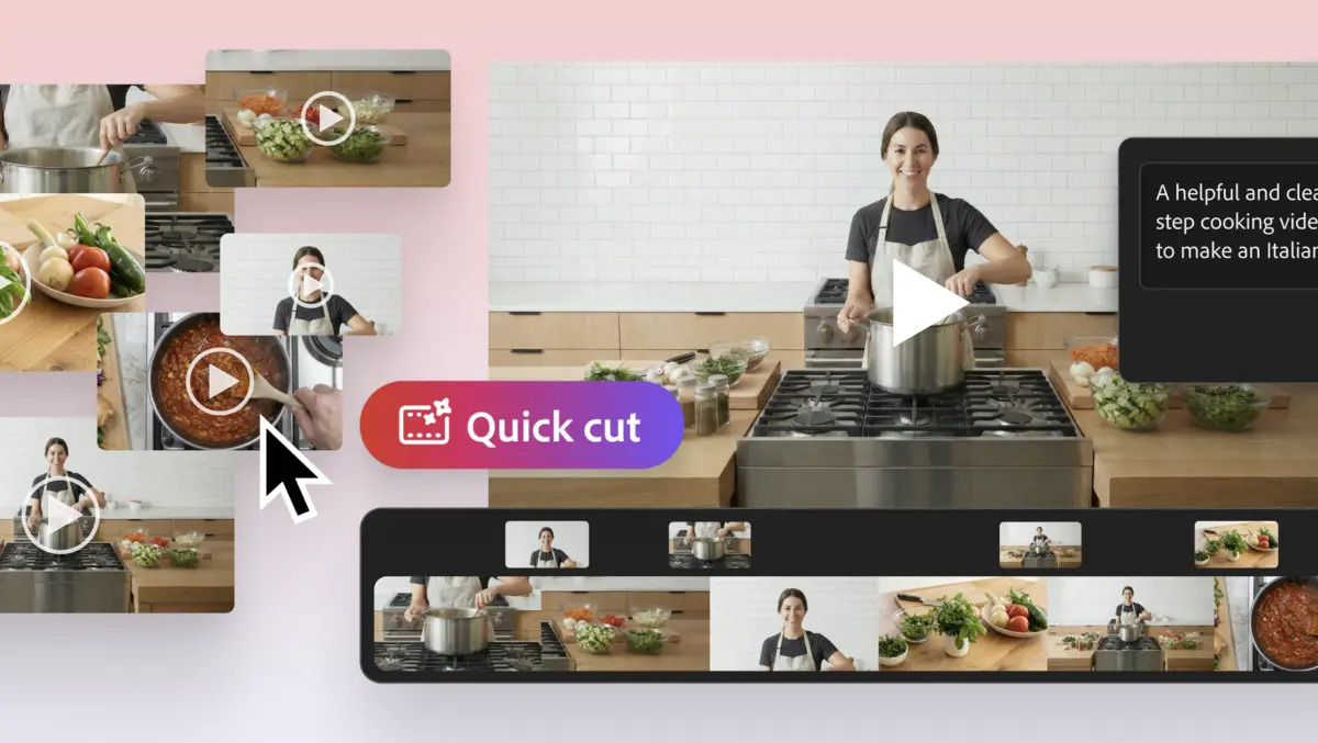 Adobe adds Quick Cut AI to streamline Firefly editing
