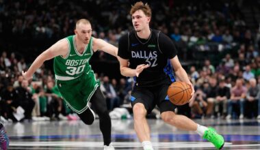 Flagg scores game-high 36 against Celtics, makes NBA history