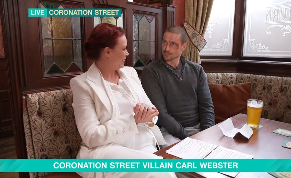 coronation street's jonathan howard is interviewed by sharon marshall on this morning
