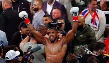 Anthony Joshua's return timeline comes into view after car crash