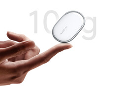 The Xiaomi Tag will be fully unveiled on February 28, 2026. Pictured: a promo picture showing the lightweight design of tracker.