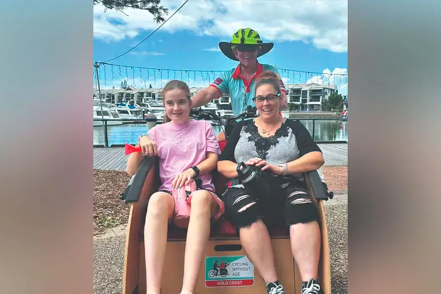 Wind in their hair: New ‘Cycling Without Age’ chapter launches on Redlands Coast