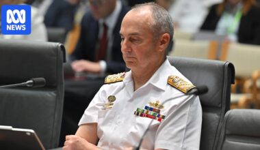 Chinese flotilla sailed to edge of Australia's waters, ADF chief reveals at Senate estimates