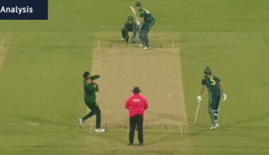 Breaking down the bowling action of Pakistan spinner Usman Tariq