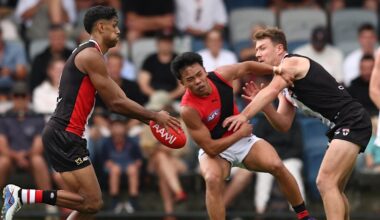 Better than Nick Daicos? Nasiah Wanganeen-Milera wins plaudits as St Kilda Saints crunch Essendon Bombers