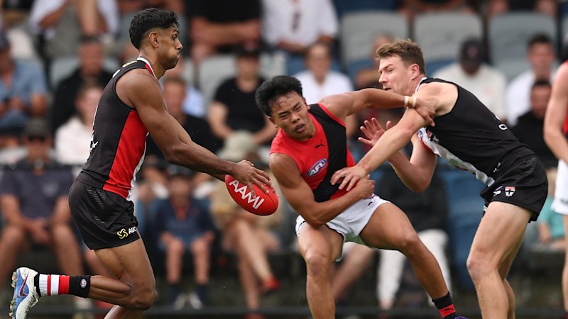 Better than Nick Daicos? Nasiah Wanganeen-Milera wins plaudits as St Kilda Saints crunch Essendon Bombers