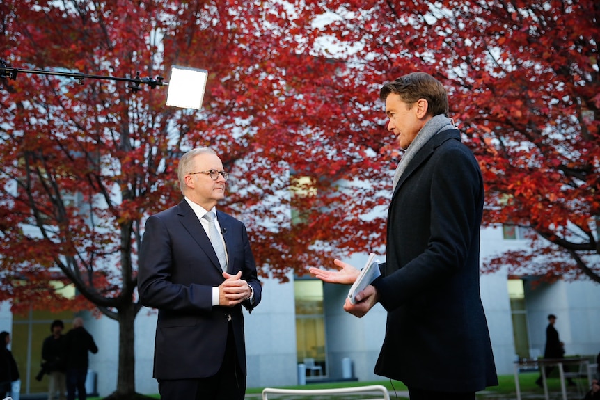 Michael Rowland interviews Australian Prime Minister Anthony Albanese.