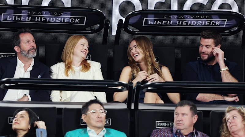 Celebrities, business and political figures attend men’s final at Rod Laver Arena
