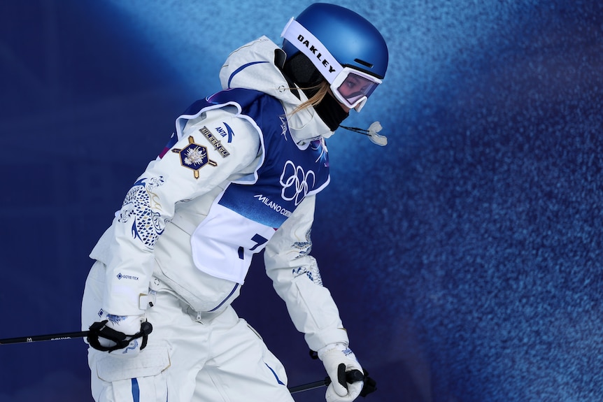 Eileen Gu competing at 2026 Winter Olympics.