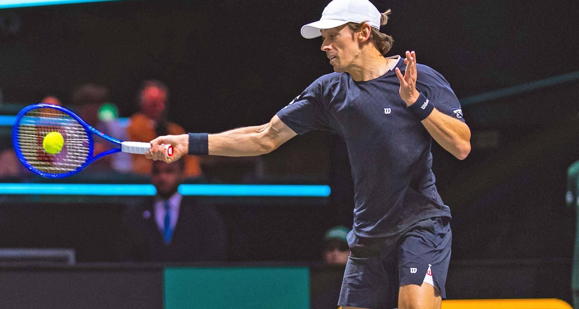 Alex de Minaur downs Botic van de Zandschulp in Rotterdam | ATP Tour