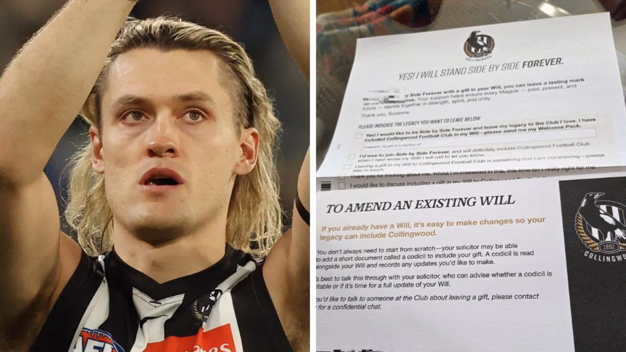 Collingwood rocked by backlash to ‘disgusting’ letter sent by AFL club