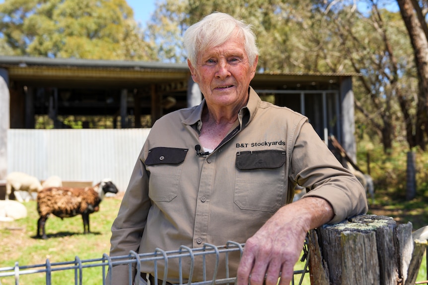 Braidwood farmer Frank Egan
