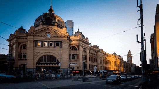 Melbourne has experienced the highest level of foot traffic in almost a decade.