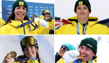 Jakara Anthony, Josie Baff, Cooper Woods and Scotty James contribute to Australia’s best every Winter Games