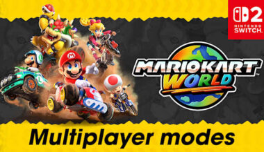 Get to know the multiplayer modes in Mario Kart World!
