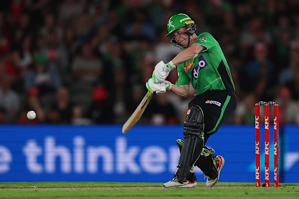 Sam Harper batting well again for Melbourne Stars.