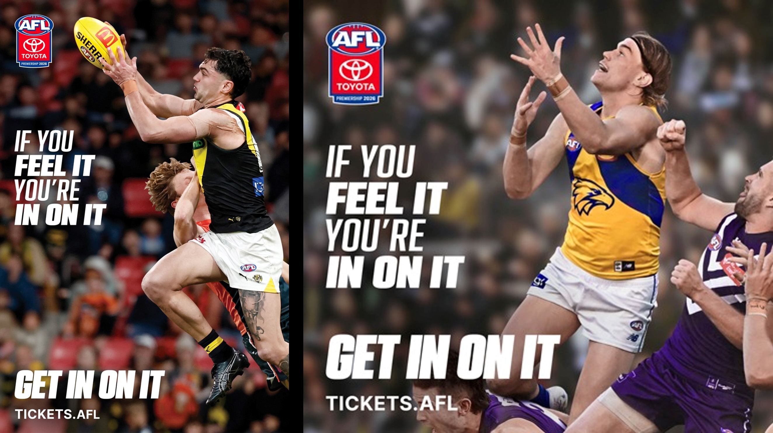 AFL celebrates the feeling of footy in new brand campaign ‘If you feel it, you’re in on it’ via TBWA