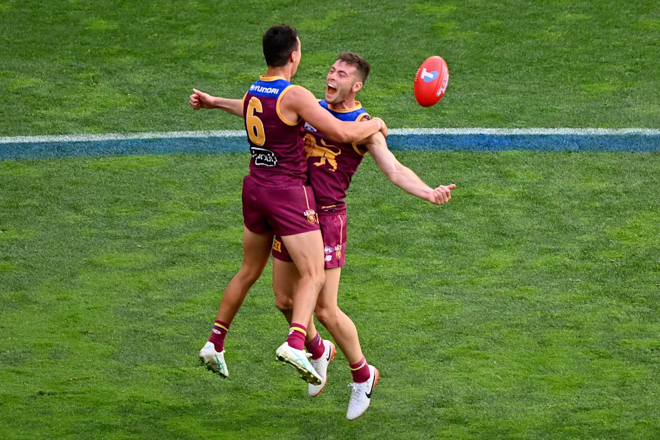 Josh Dunkley and Hugh McCluggage.