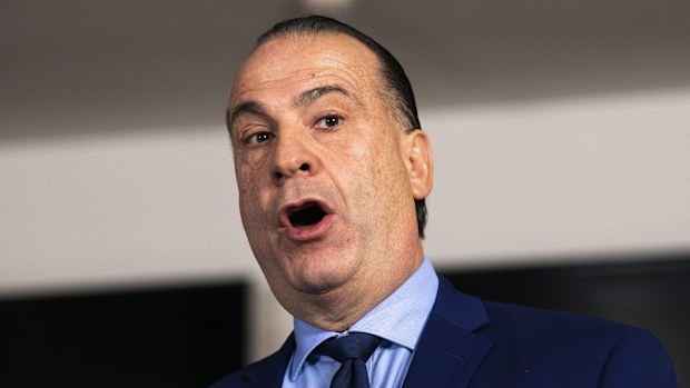 Australian Rugby League comission boss Peter V'landys has taken umbrage with Rugby Australia and its raid on the NRL.