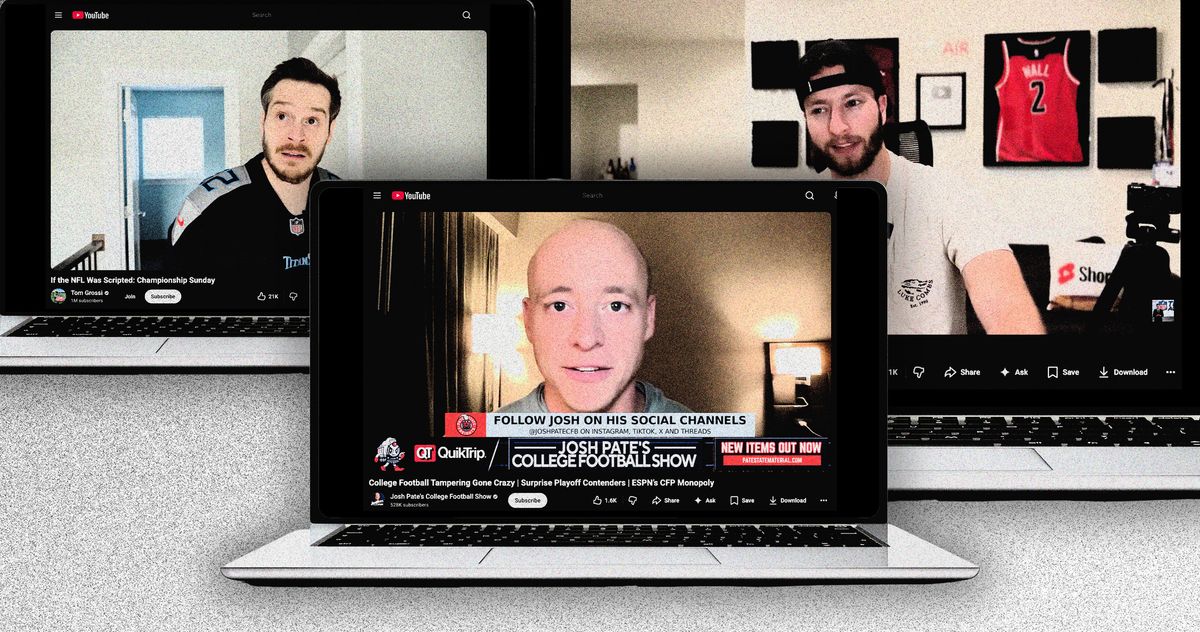 The Football YouTubers Who Are Therapists for Troubled Fans