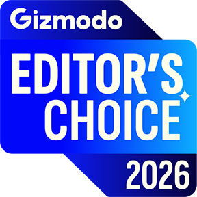 Gizmodo Editor’s Choice 2026 Badge