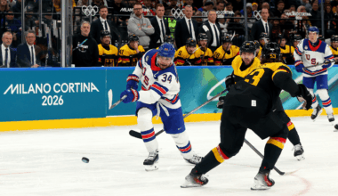 Matthews scores twice, Team USA cruises past Team Germany