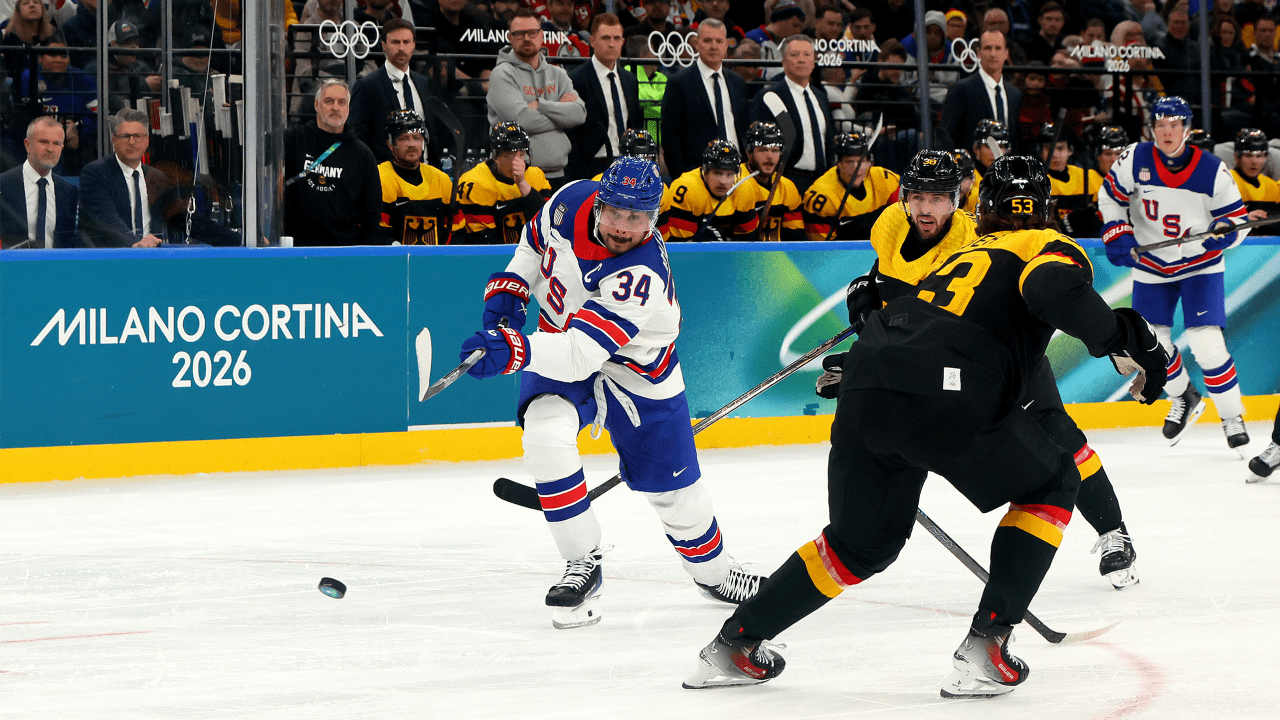 Matthews scores twice, Team USA cruises past Team Germany