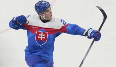 NHL EDGE stats behind Slafkovský's breakout year