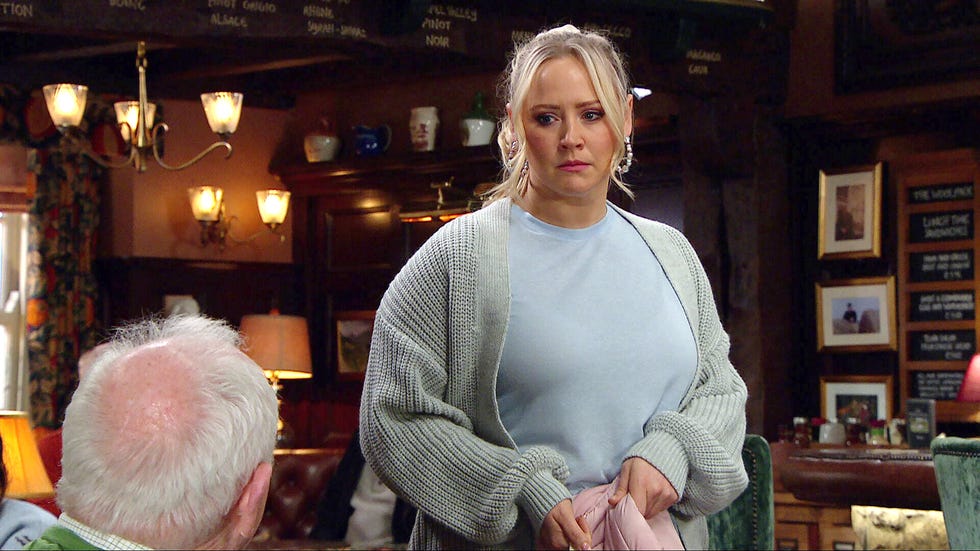 Eric Pollard, Tracy, Emmerdale eric pollard, tracy, emmerdale