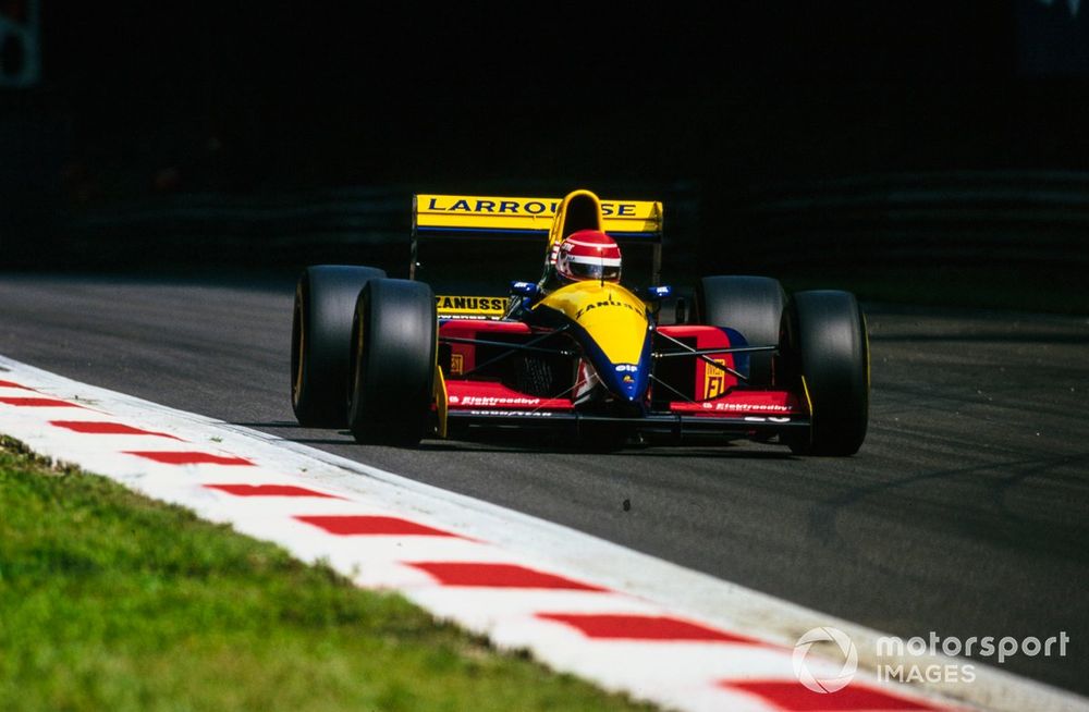 Erik Comas (Larrousse) en 1993