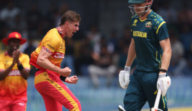 Boilover! Zimbabwe stun Australia to rock T20 World Cup