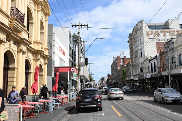The Liberals are targeting inner-city suburbs like Fitzroy for higher-density housing.