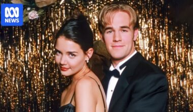 Katie Holmes pays tribute to Dawson's Creek co-star James Van Der Beek in handwritten letter