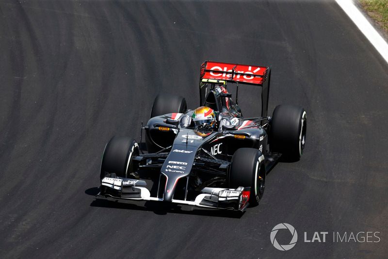 Esteban Gutiérrez (Sauber) en 2014