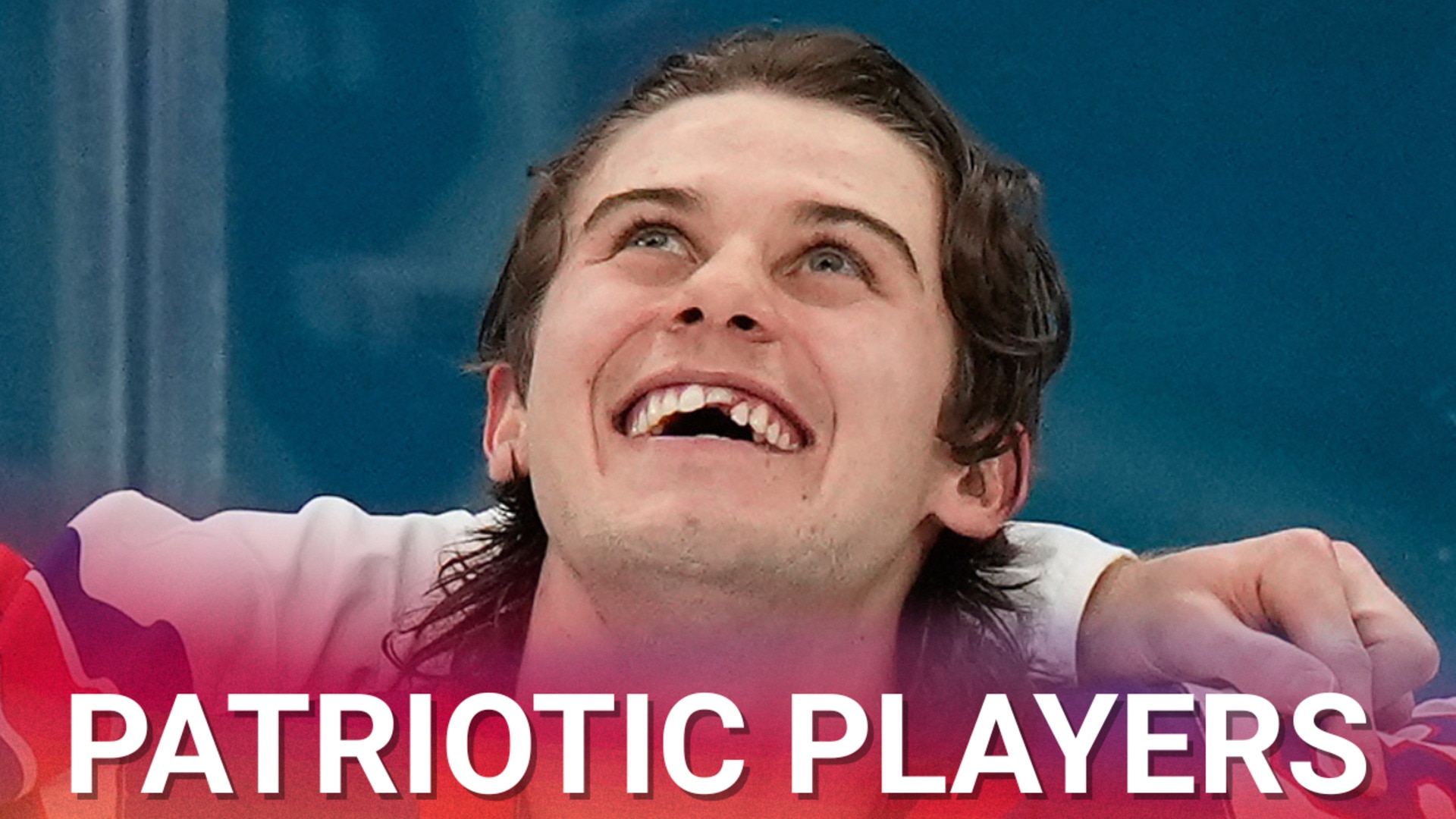 US hockey star beams with American pride despite ‘busted teeth’