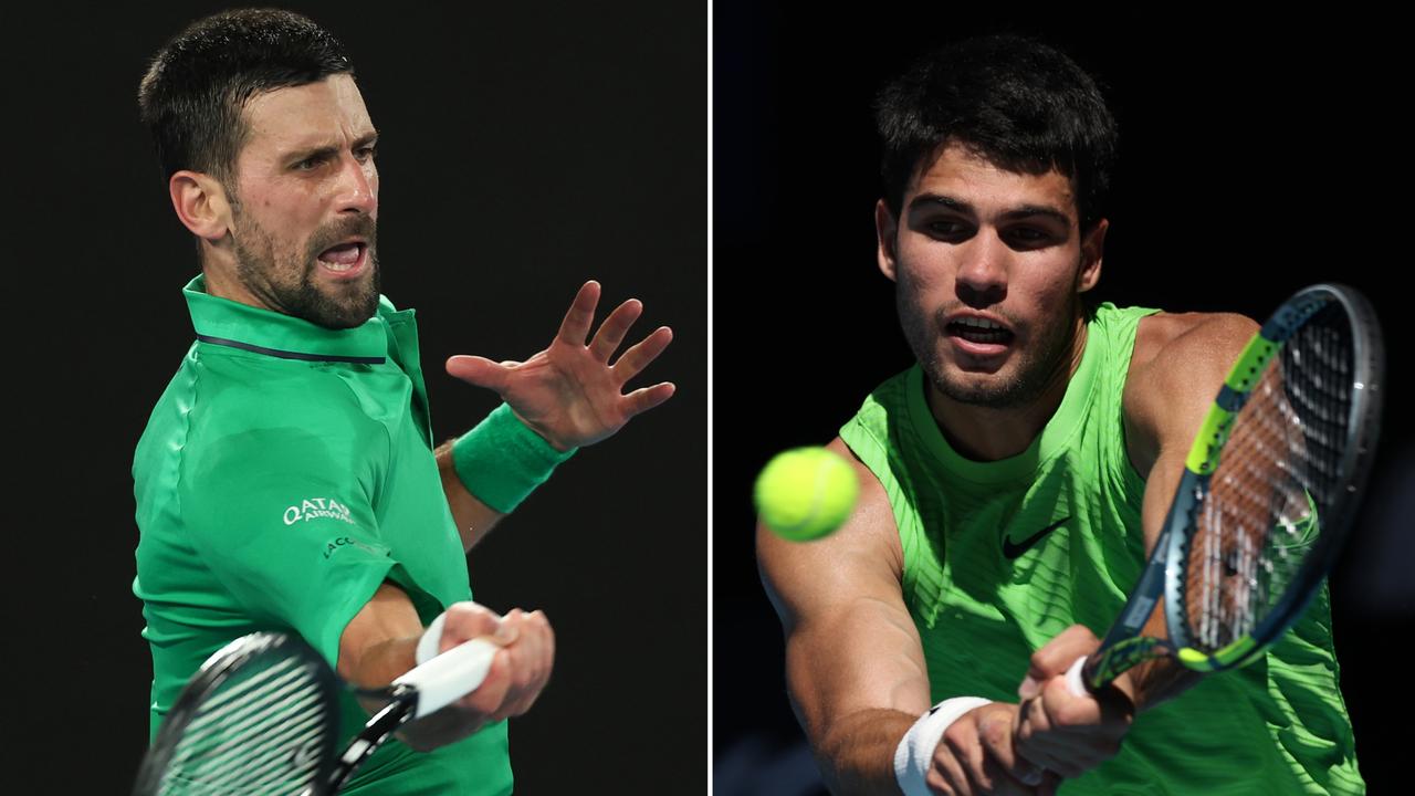 Carlos Alcaraz vs Novak Djokovic men’s final live scores and updates, blog, start time AEDT, highlights, latest tennis news
