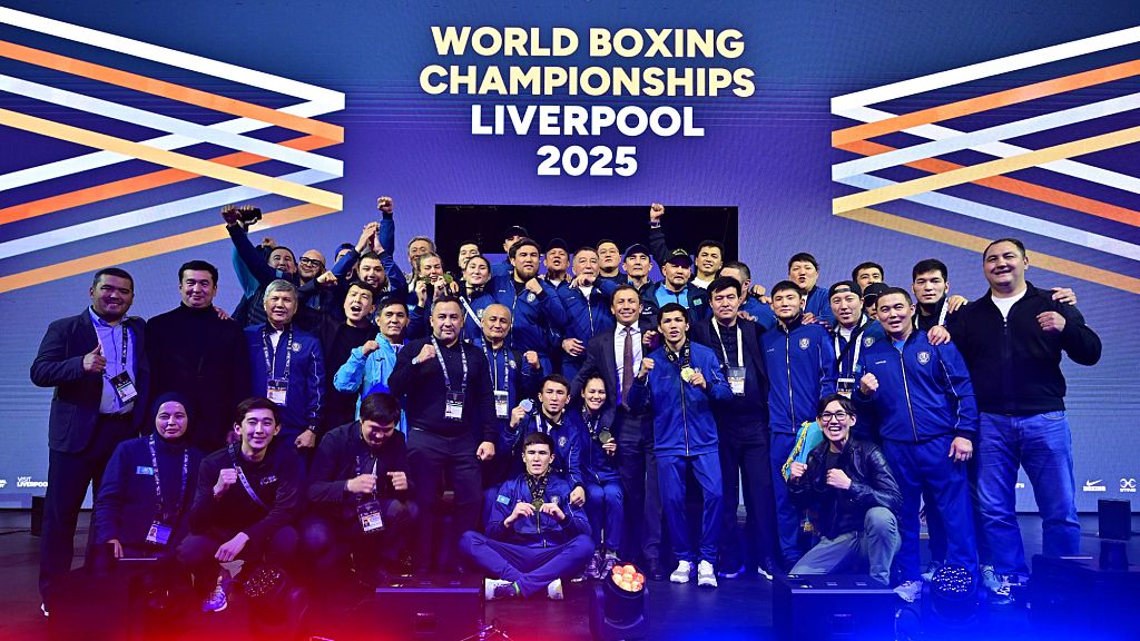 Seven golds lift Kazakhstan to the top at inaugural World Boxing Championships 2025