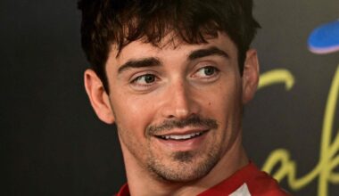 Ferrari’s Charles Leclerc ends testing with the fastest time, Mercedes completes the most laps, Aston Martin in fresh low as Honda engine runs out of spares, unreliability, testing data, research and development, midfield, McLaren, Oscar Piastri