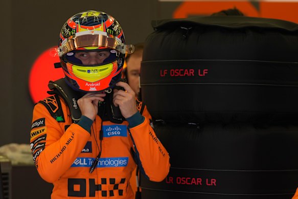 Australia’s star F1 driver Oscar Piastri.