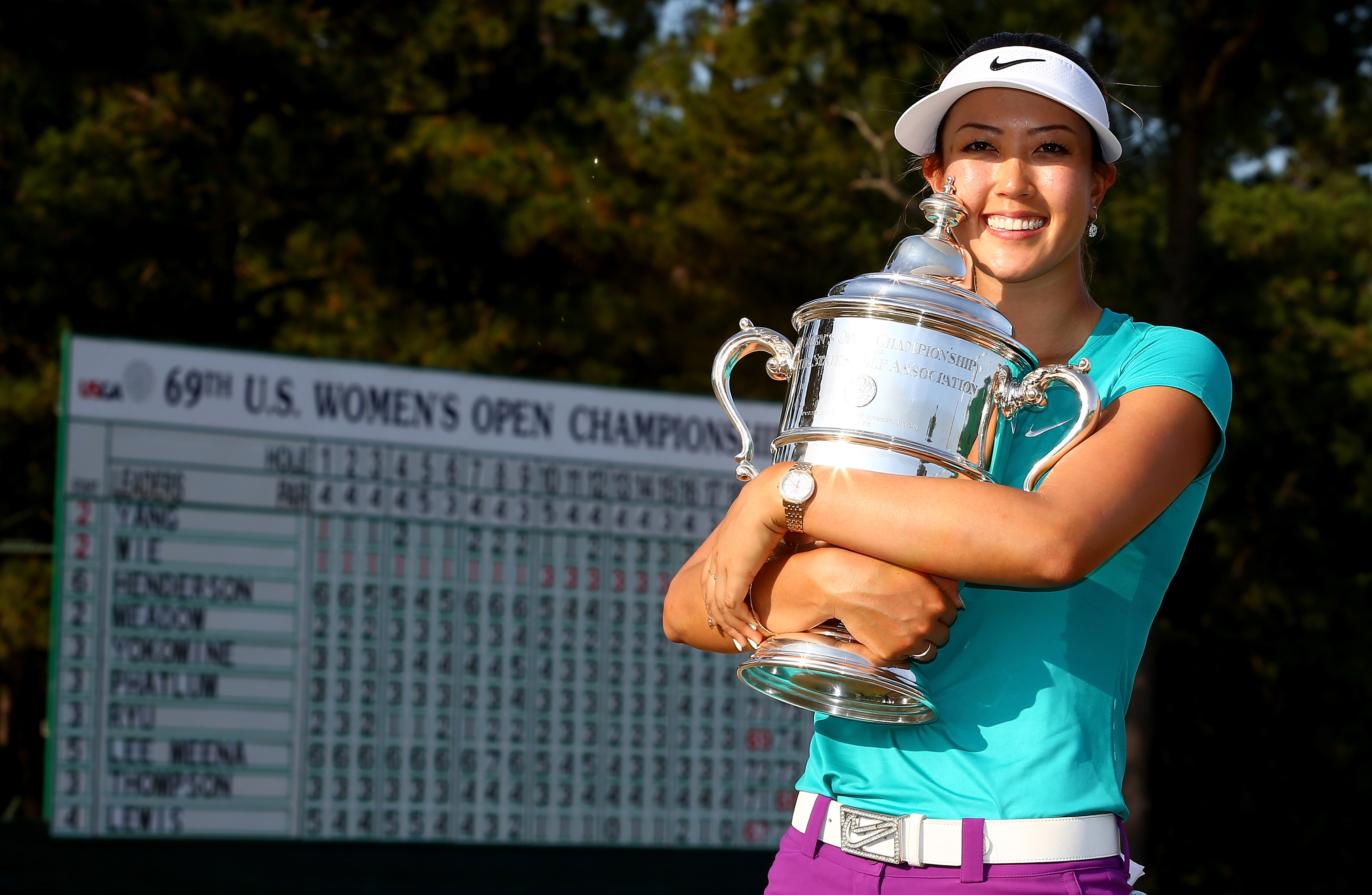 Michelle Wie wins the US Women's Open in 2014