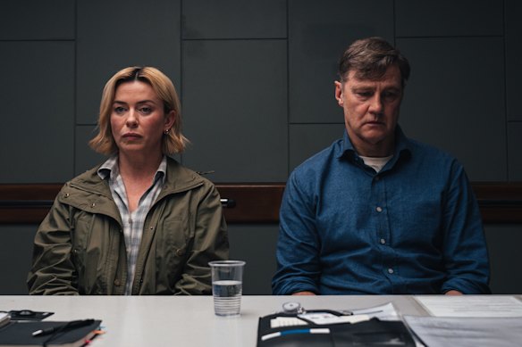 Eve Myles and David Morrissey in Gone.