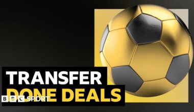 A transfer done deals graphic