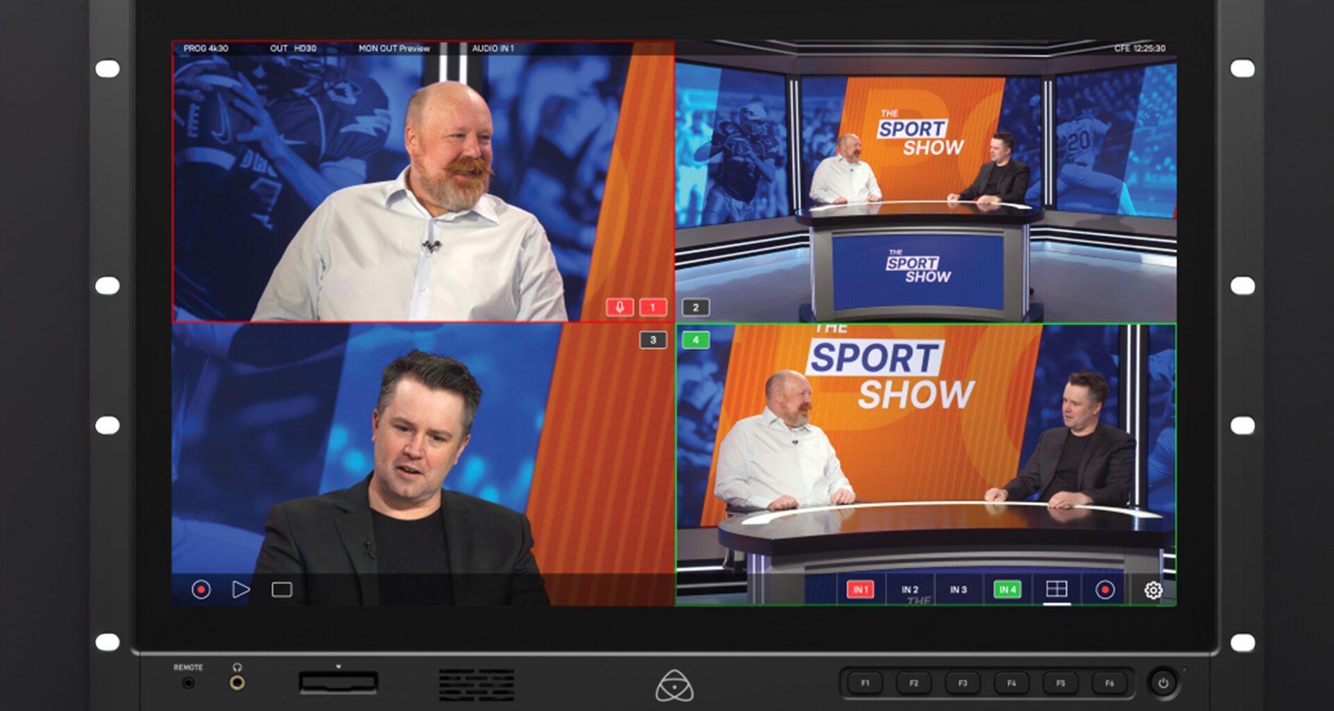 Atomos Shogun AV-19 Announced - 19-inch 4K HDR Rack Monitor-Recorder-Switcher with Quad HD ISO