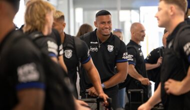Phil Gould seeks salary cap relief for Leo Thompson as Canterbury Bulldogs fly out to Las Vegas